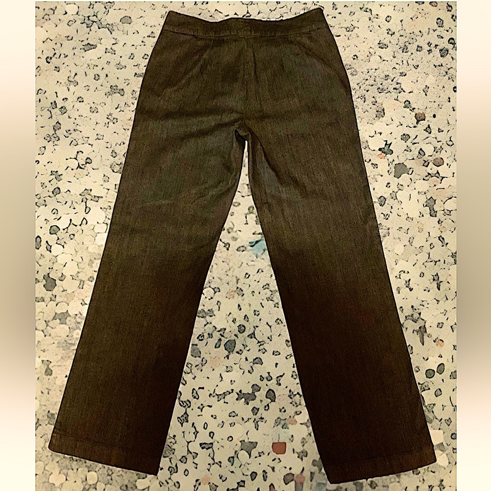 🖤D & CO🖤 SLANT FRONT POCKETS NONE ON BACK WIDE STRAIGHT LEG TROUSER JEANS NWOT - Picture 5 of 13
